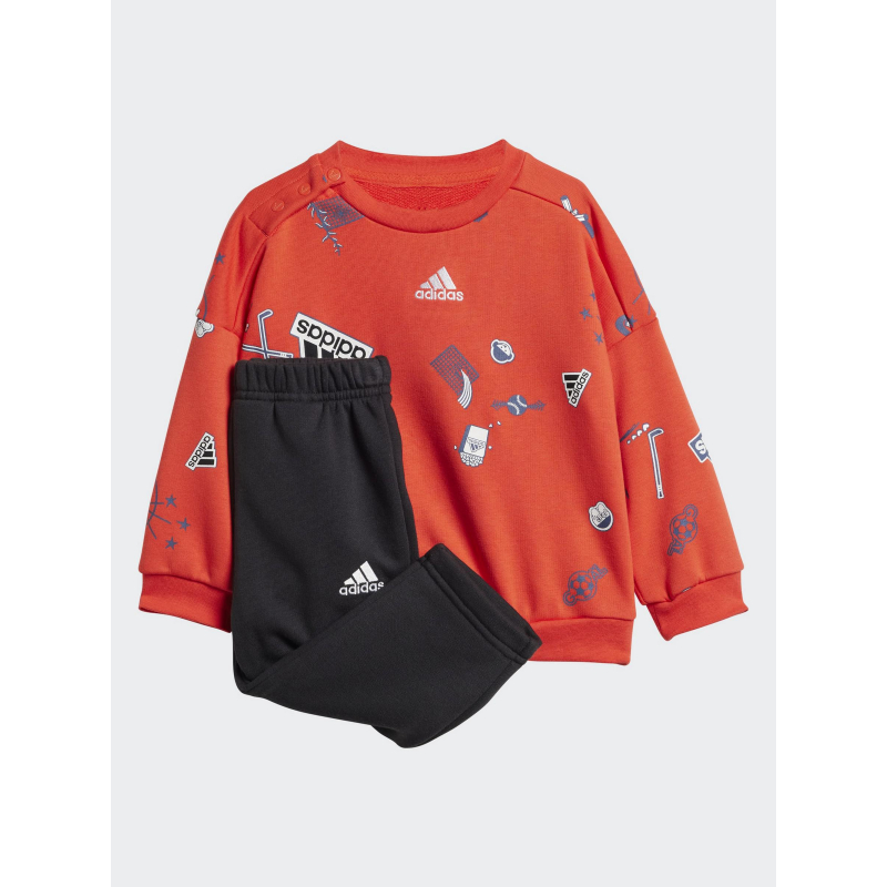 Survêtement bluv rouge enfant - Adidas