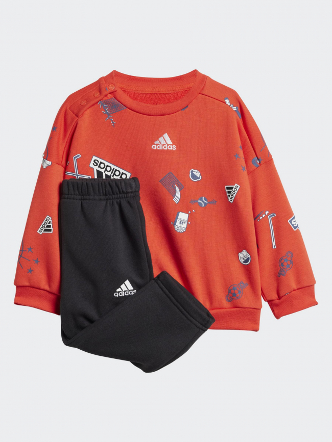 Survêtement bluv rouge enfant - Adidas