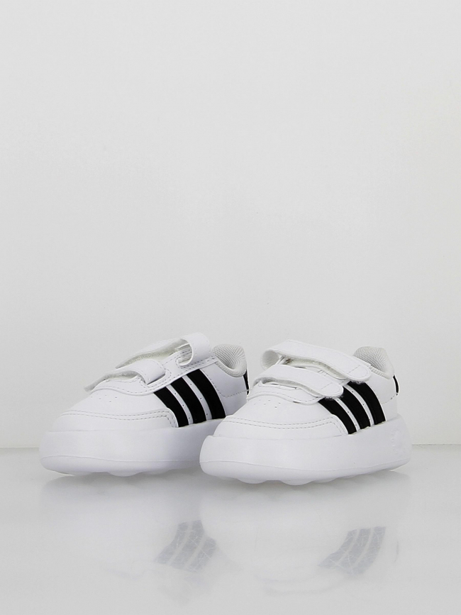 Baskets à scratch breaknet 2.0 noir blanc enfant - Adidas