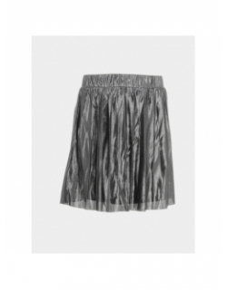 Jupe plissée koghailey pleated argenté fille - Only