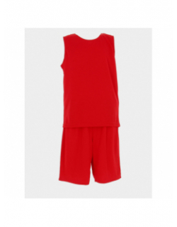 Ensemble de basketball reversible sporty rouge enfant - Proact