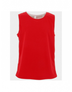 Ensemble de basketball reversible sporty rouge enfant - Proact