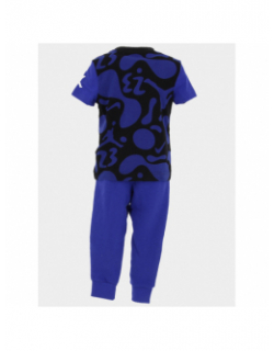 Ensemble jogging t-shirt logo bleu enfant - Jordan