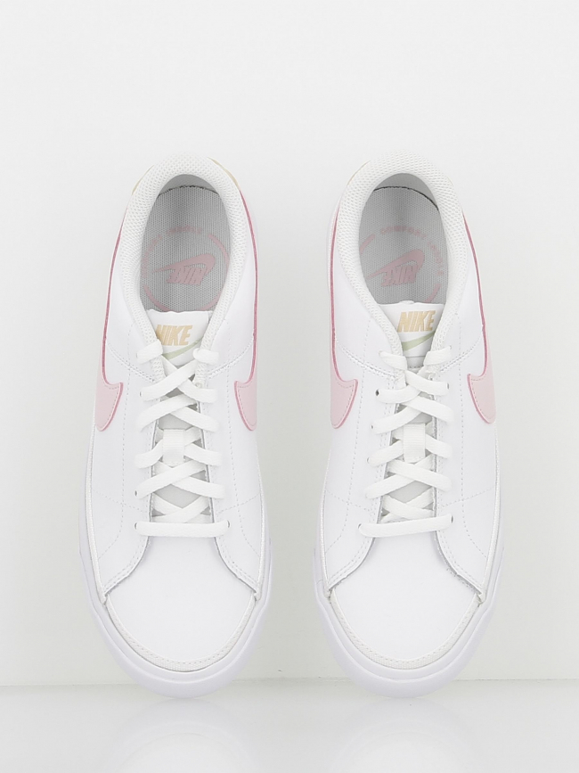 Baskets court legagy gs blanc rose fille - Nike