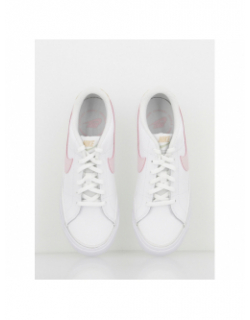 Baskets court legagy gs blanc rose fille - Nike