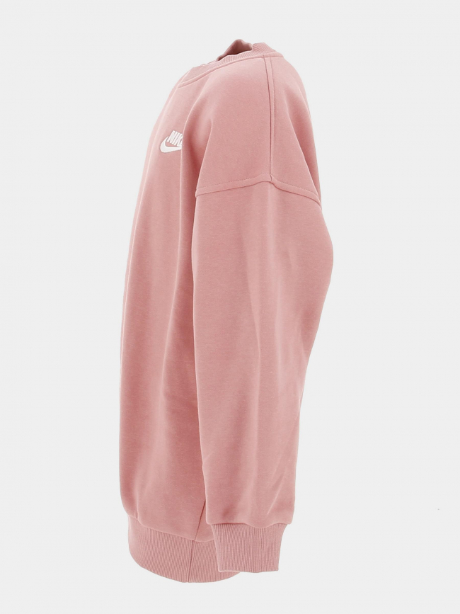 Sweat nsw club oversize crew rose fille - Nike