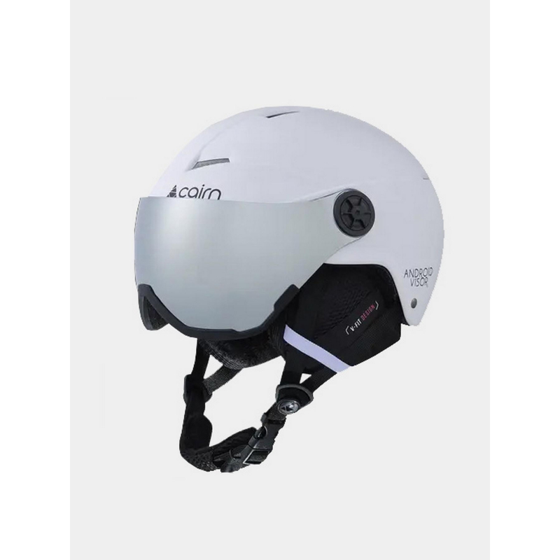 Casque visière de ski android visor blanc enfant - Cairn