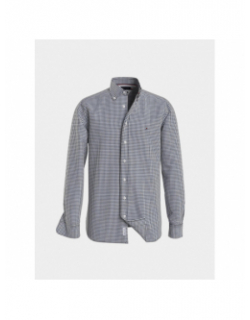 Chemise 1987 oxford gingham bleu homme - Tommy Hilfiger