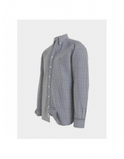 Chemise 1987 oxford gingham bleu homme - Tommy Hilfiger