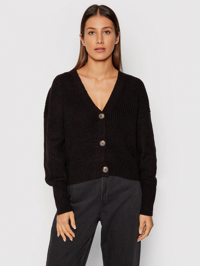 Gilet cardigan lea noir femme - Vero Moda