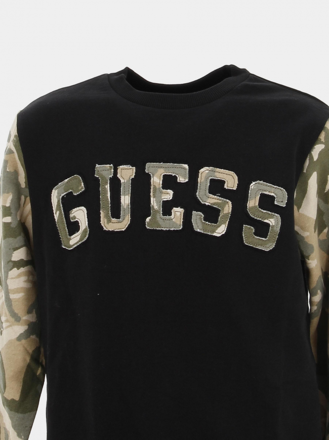 Sweat active noir garçon - Guess