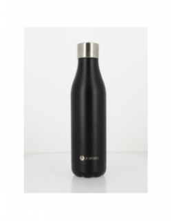 Gourde isotherme time up mat 750ml noir - Les Artistes