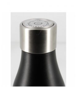 Gourde isotherme time up mat 750ml noir - Les Artistes