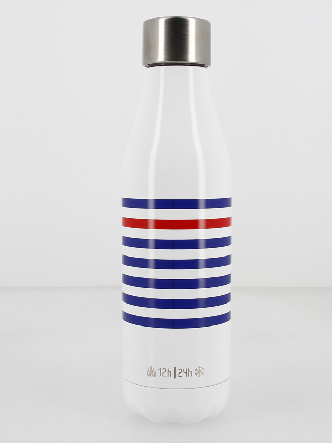 Gourde isotherme timy up sailor 500ml blanc - Les Artistes