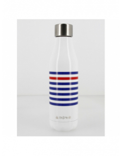 Gourde isotherme timy up sailor 500ml blanc - Les Artistes