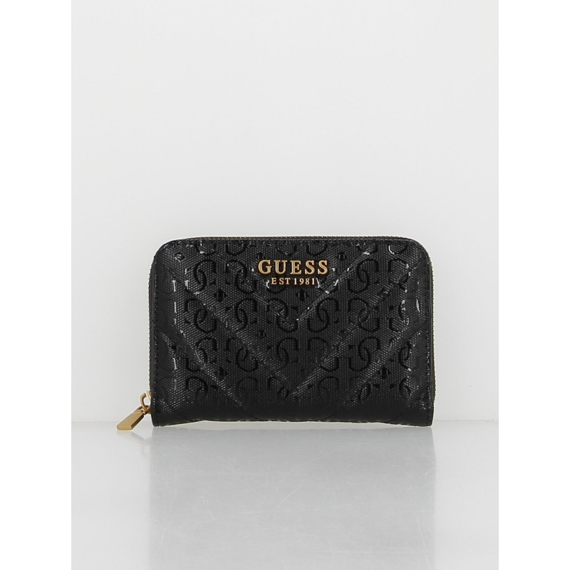 Portefeuille medium jania noir femme - Guess