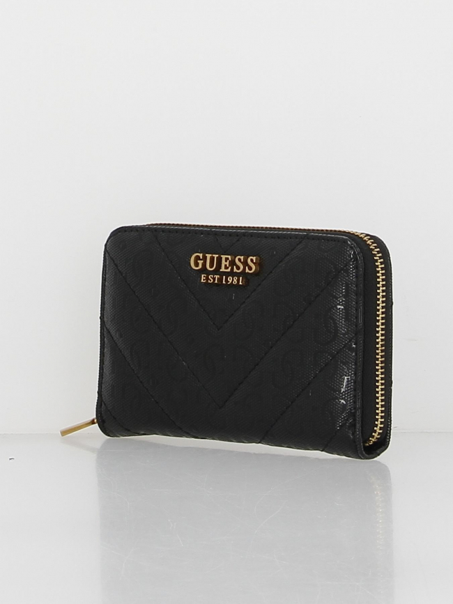 Portefeuille medium jania noir femme - Guess