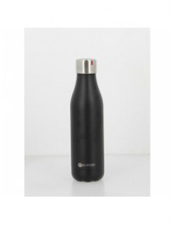 Gourde isotherme time up 500ml mat noir - Les Artistes