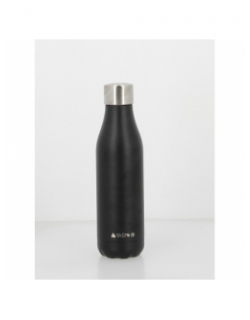 Gourde isotherme time up 500ml mat noir - Les Artistes