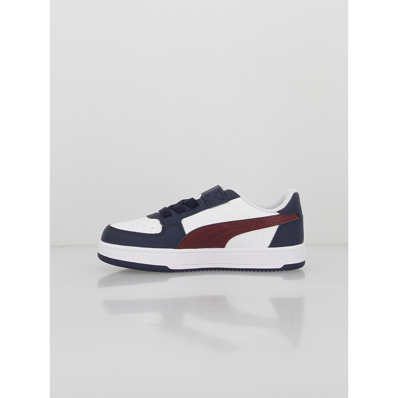 Baskets à scratch caven 2 ps bleu blanc enfant - Puma