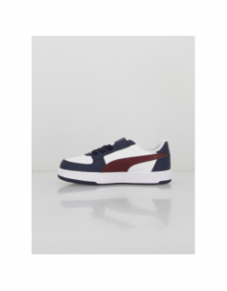 Baskets à scratch caven 2 ps bleu blanc enfant - Puma