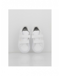 Baskets à scratch grand court 2.0 blanc enfant - Adidas