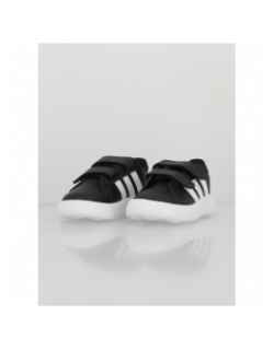 Baskets à scratch grand court 2.0 noir enfant - Adidas