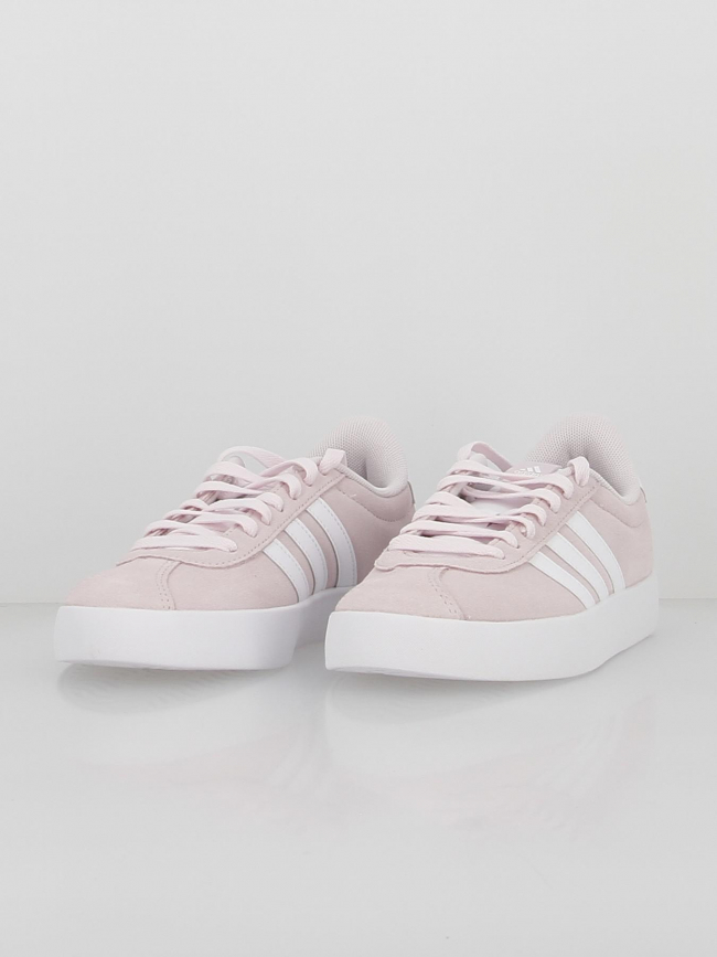 Baskets vl court 3.0 rose femme - Adidas