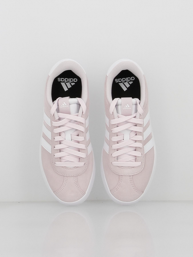 Baskets vl court 3.0 rose femme - Adidas