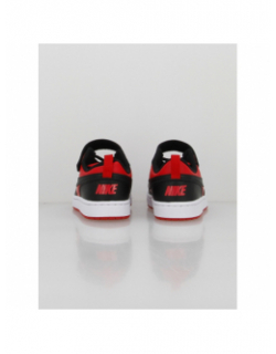 Baskets à scratch court borough ps noir rouge enfant - Nike