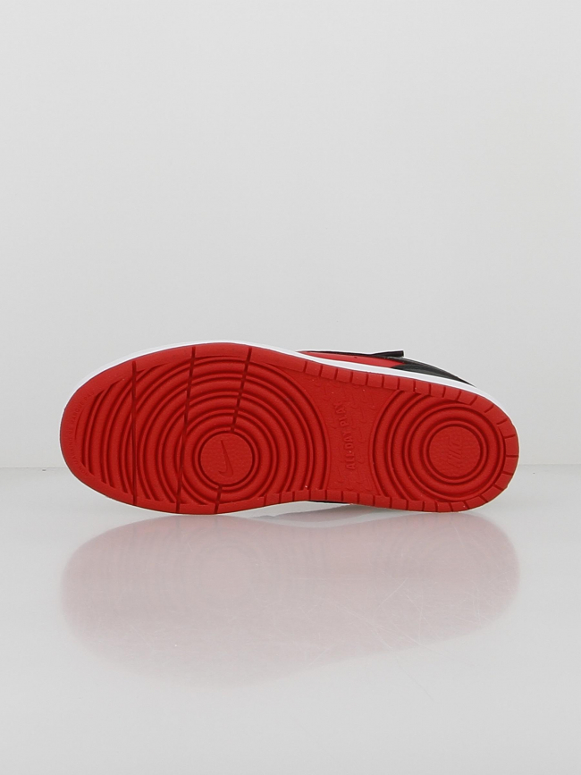 Baskets à scratch court borough ps noir rouge enfant - Nike