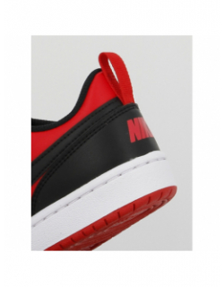 Baskets à scratch court borough ps noir rouge enfant - Nike
