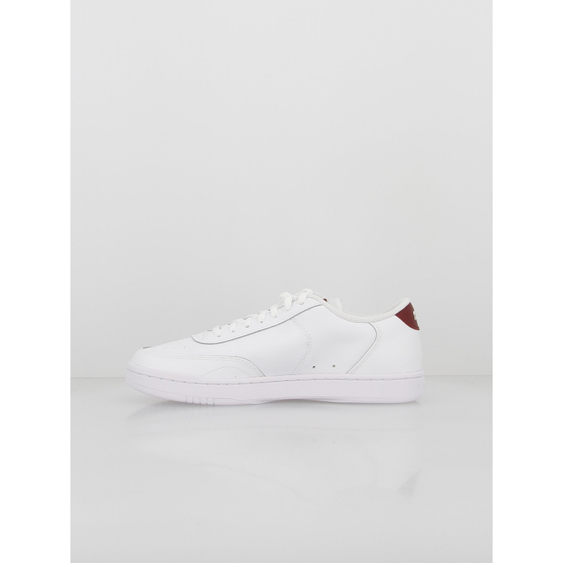 Baskets court vintage swoosh bordeaux blanc homme - Nike