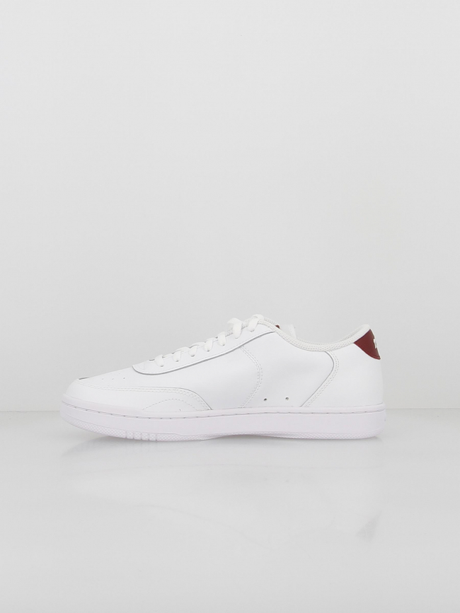 Baskets court vintage swoosh bordeaux blanc homme - Nike