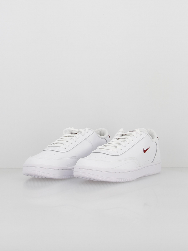 Baskets court vintage swoosh bordeaux blanc homme - Nike