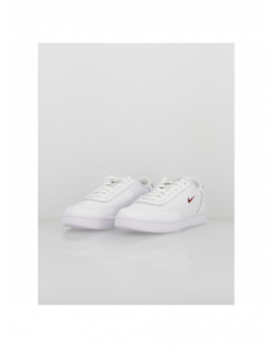 Baskets court vintage swoosh bordeaux blanc homme - Nike