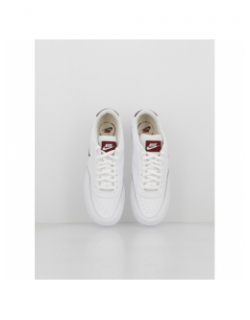 Baskets court vintage swoosh bordeaux blanc homme - Nike