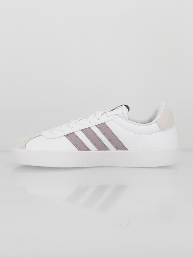 Baskets vl court 3.0 blanc violet femme - Adidas