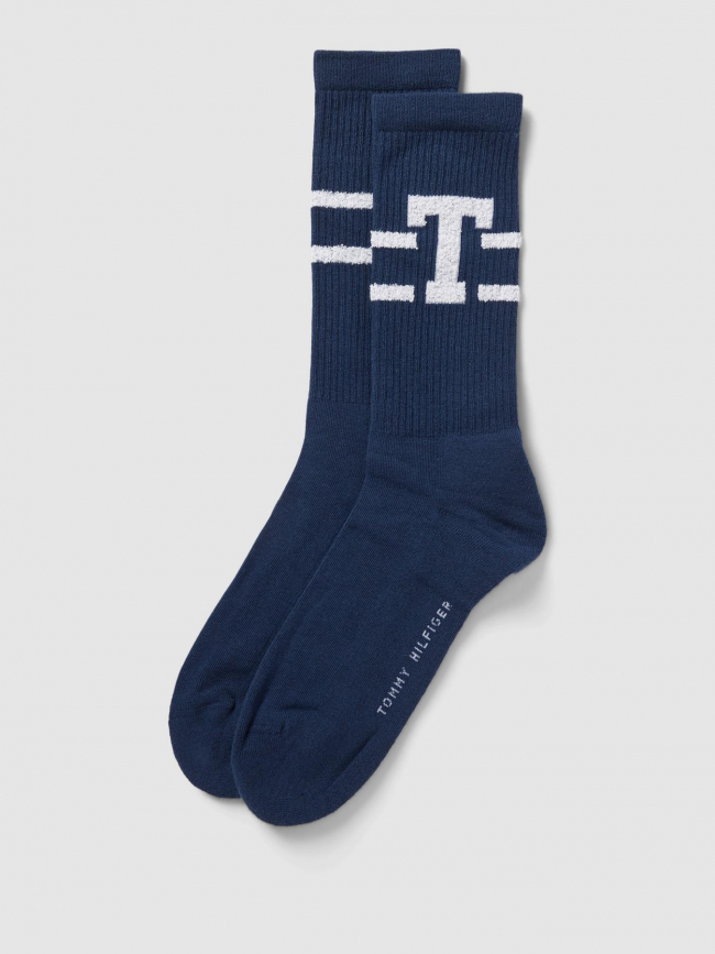 Pack 2 paires de chaussettes sport bleu homme - Tommy Hilfiger