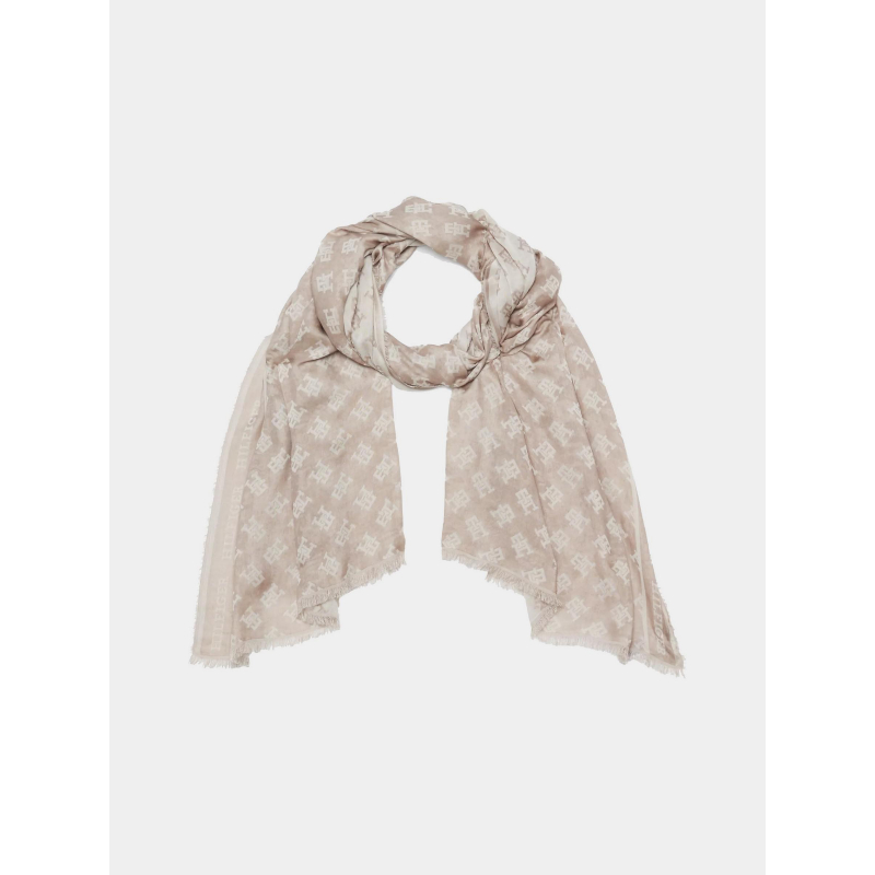 Foulard fin contemporary beige femme - Tommy Hilfiger