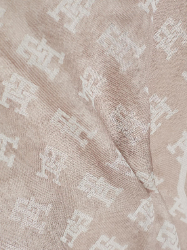 Foulard fin contemporary beige femme - Tommy Hilfiger