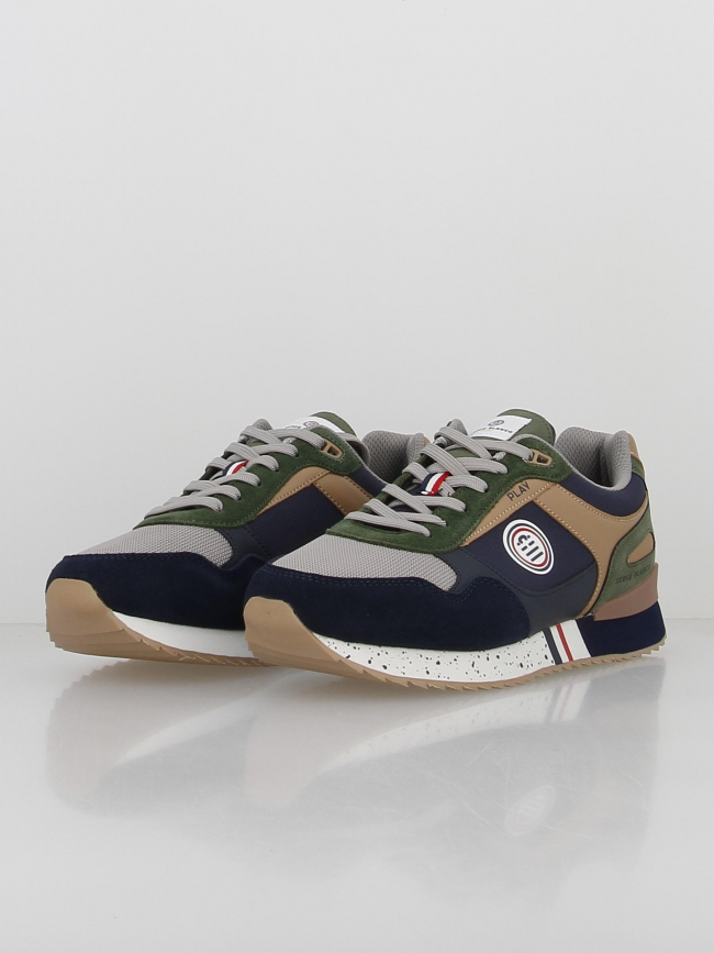 Baskets chamonix bleu marine homme - Serge Blanco