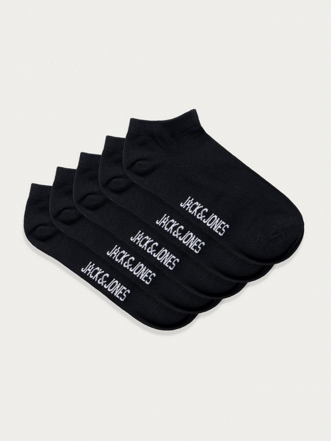 Pack 5 paires de chaussettes dongo noir homme - Jack & Jones