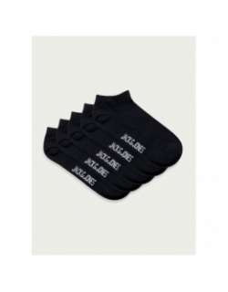 Pack 5 paires de chaussettes dongo noir homme - Jack & Jones