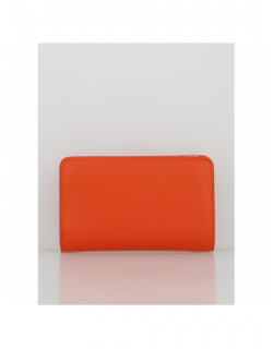 Portefeuille re-lock bifold orange femme - Calvin Klein