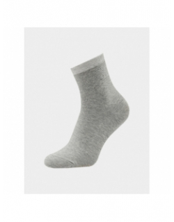 Chaussettes logo strass gris femme - Calvin Klein