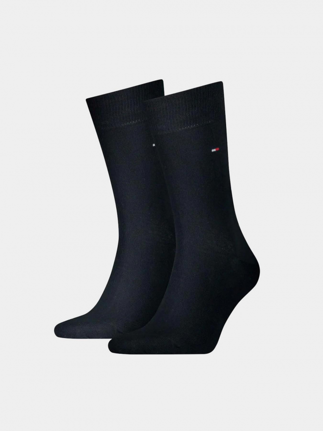 Pack 2 paires de chaussettes classic bleu homme - Tommy Hilfiger