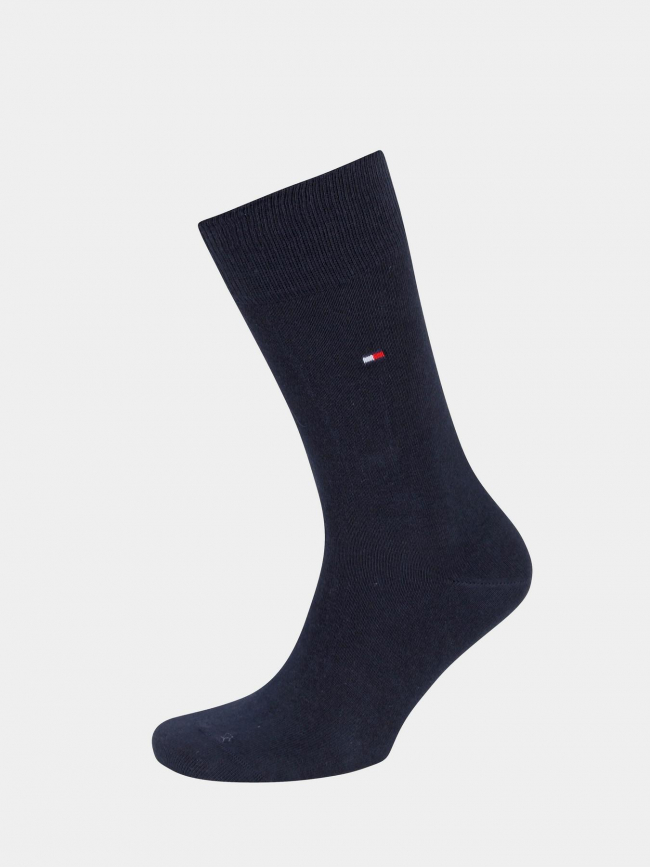 Pack 2 paires de chaussettes classic bleu homme - Tommy Hilfiger