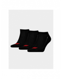 Pack 3 paires de chaussettes basses batwing noir - Levi's