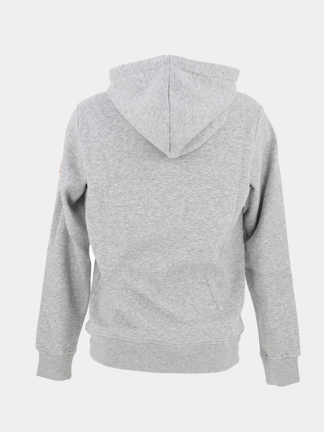 Sweat à capuche la folie douce 23 gris homme - Jack & Jones